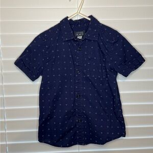 The Children's Place Dark Blue Casual Shirt